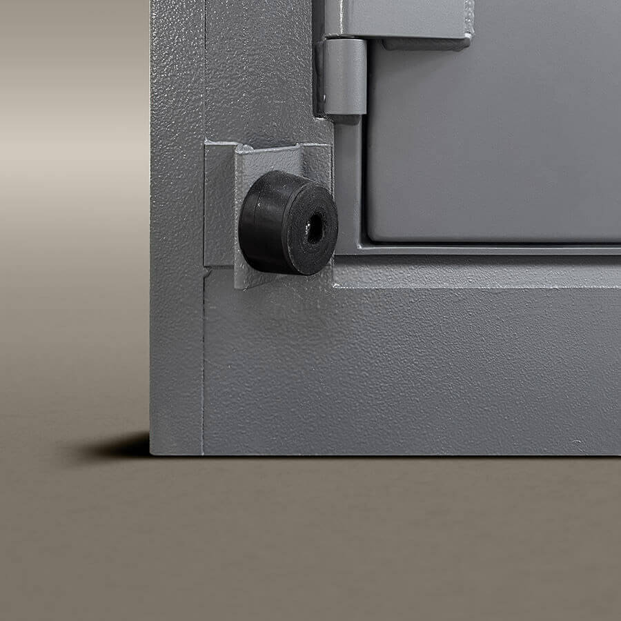 Butée de porte lourde intégrée