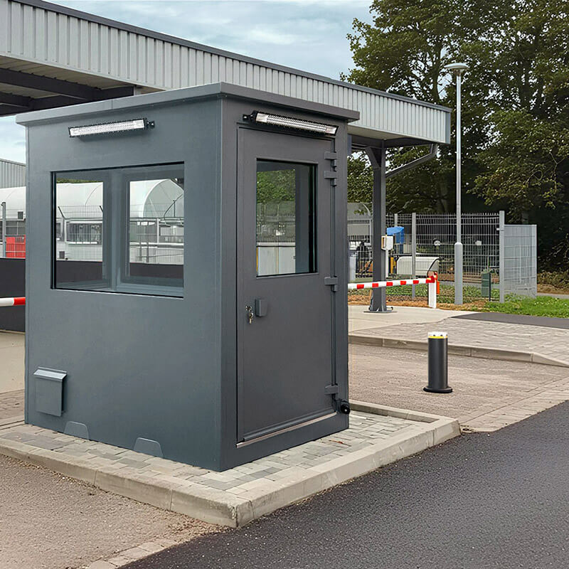 Guérite blindée, poste de garde pare-balles